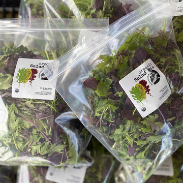 The Crows Farm Organic Salad Mix